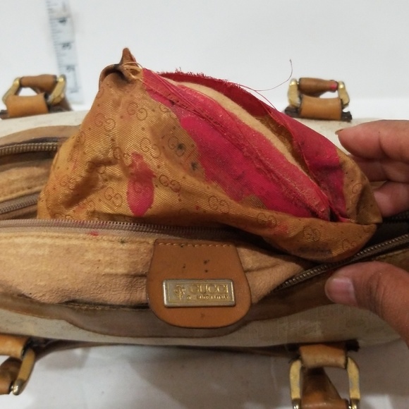 GUCCI VINTAGE BAG - Picture 7 of 7